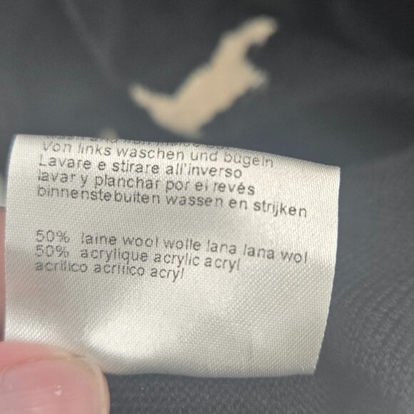 Un Jour Ailleurs Black Scottie Dog Wool Blend French Pullover Sweater Size 3 - Picture 7 of 7